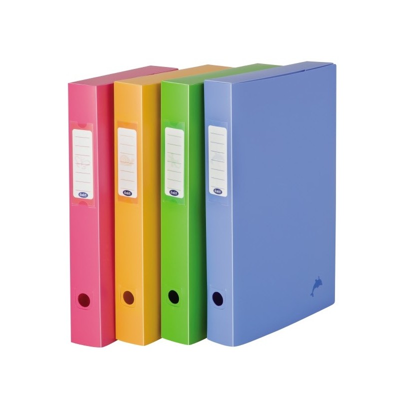 Scatola Progetti Con Bottone Buffetti Fantasy - Dorso 7 Cm - 35x25 Cm