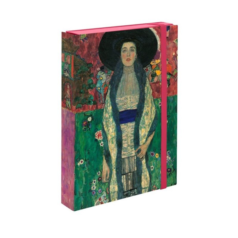 Scatola Progetti Con Elastico Image - Dorso 5 Cm - 33x25 Cm - G.klimt - La Signora Adele Bloch-bauer Ii
