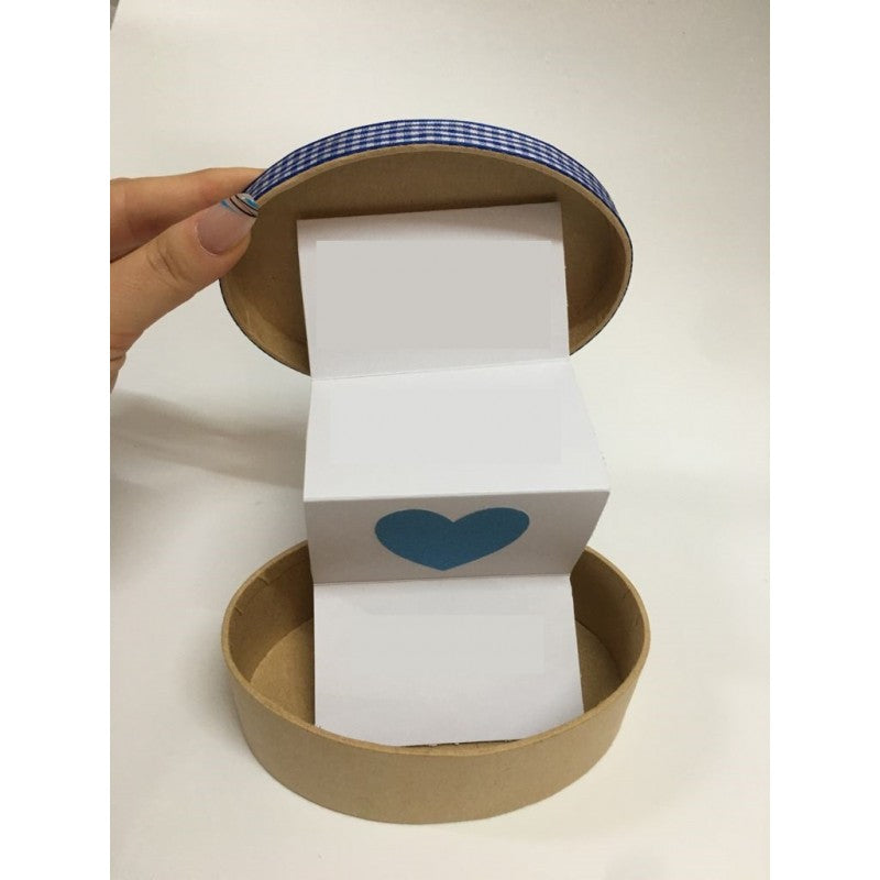 Scatoline Con Biglietto Fisarmonica Personalizzabili