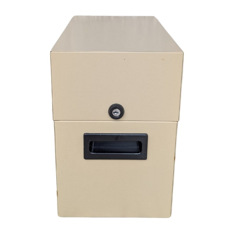 Schedario In Metallo Flex 30x19,5x29 Cm Chiusura Con Chiave E 2 Divisori