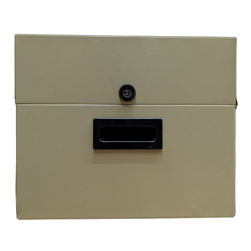 Schedario In Metallo Flex 30x32x26,5 Cm Chiusura Con Chiave E 2 Divisori