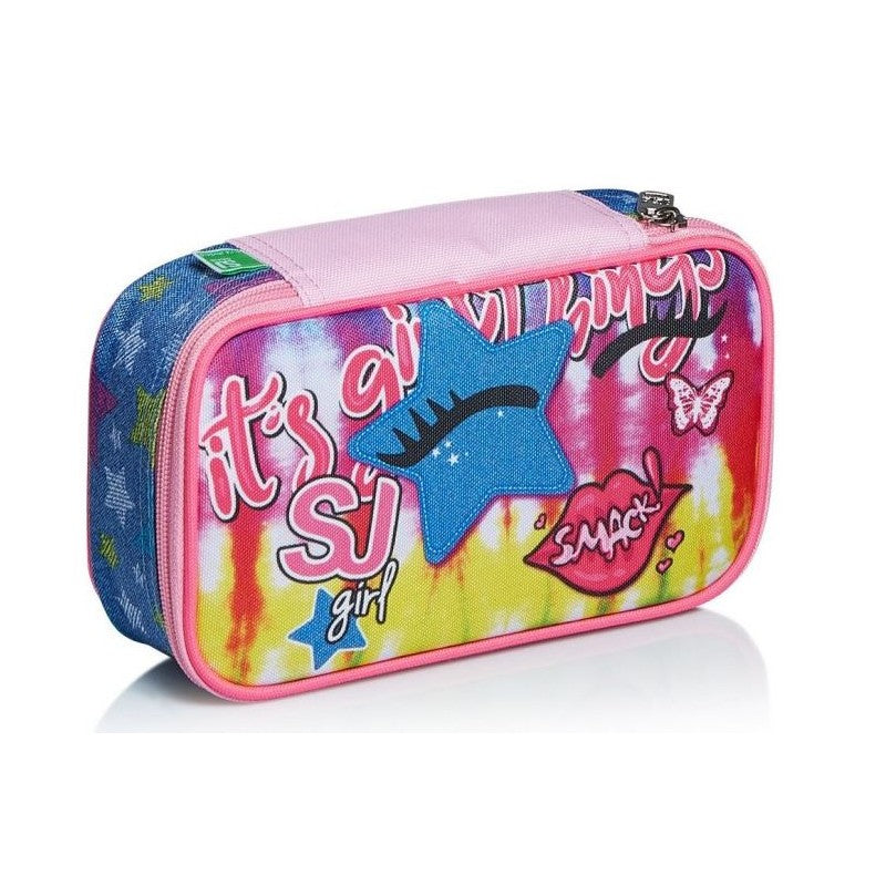 School Pack Zaino + Astuccio Facce Da Sj New