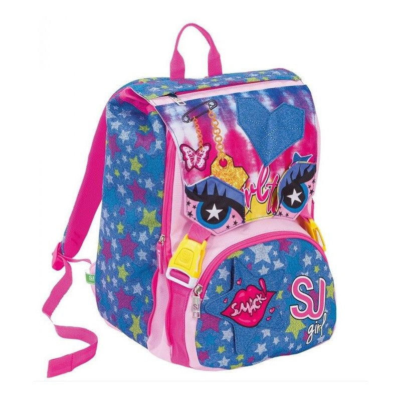 School Pack Zaino + Astuccio Facce Da Sj New