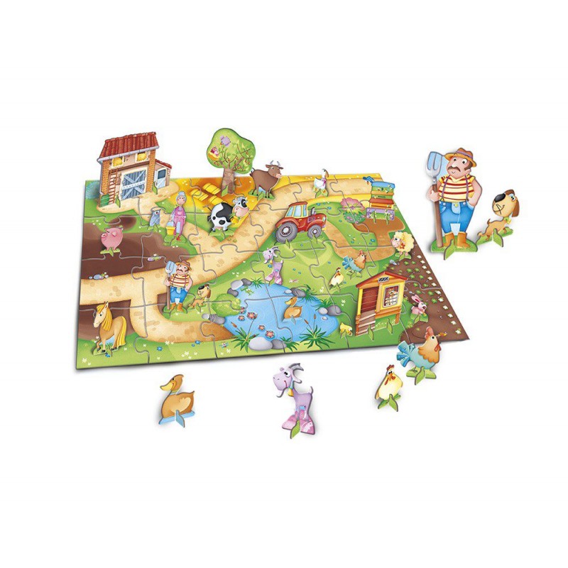 Scopriamo La Fattoria Con Storia E Puzzle 3d