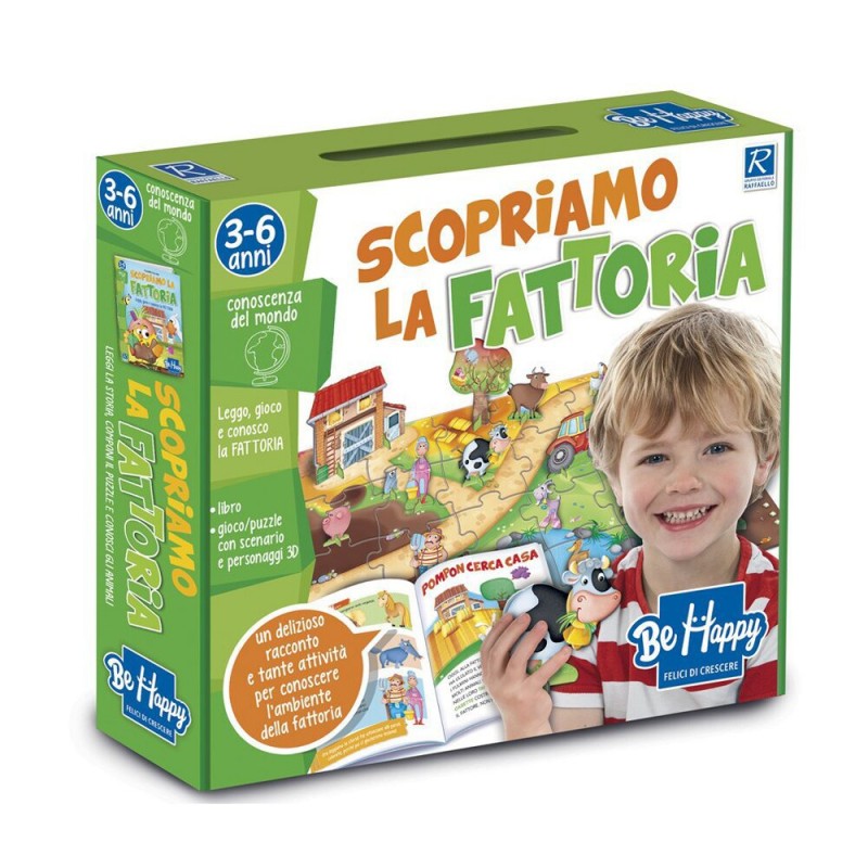 Scopriamo La Fattoria Con Storia E Puzzle 3d