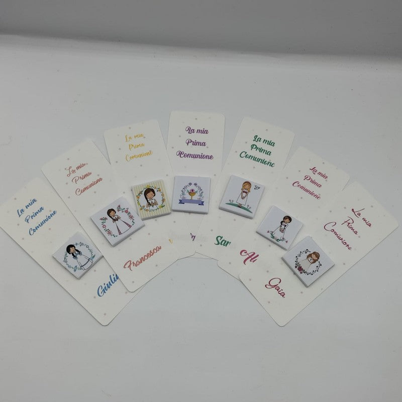 Segnaposto Con Cioccolatino Personalizzabili
