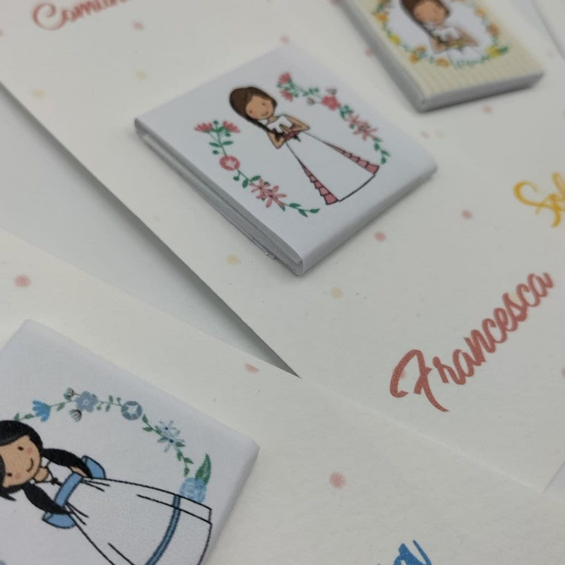 Segnaposto Con Cioccolatino Personalizzabili