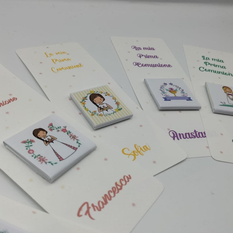 Segnaposto Con Cioccolatino Personalizzabili