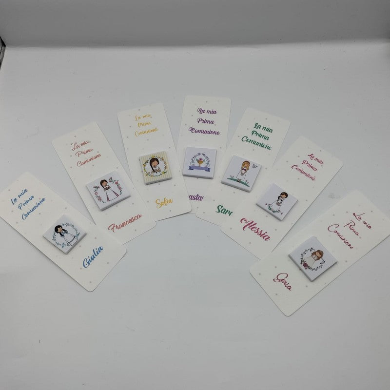 Segnaposto Con Cioccolatino Personalizzabili