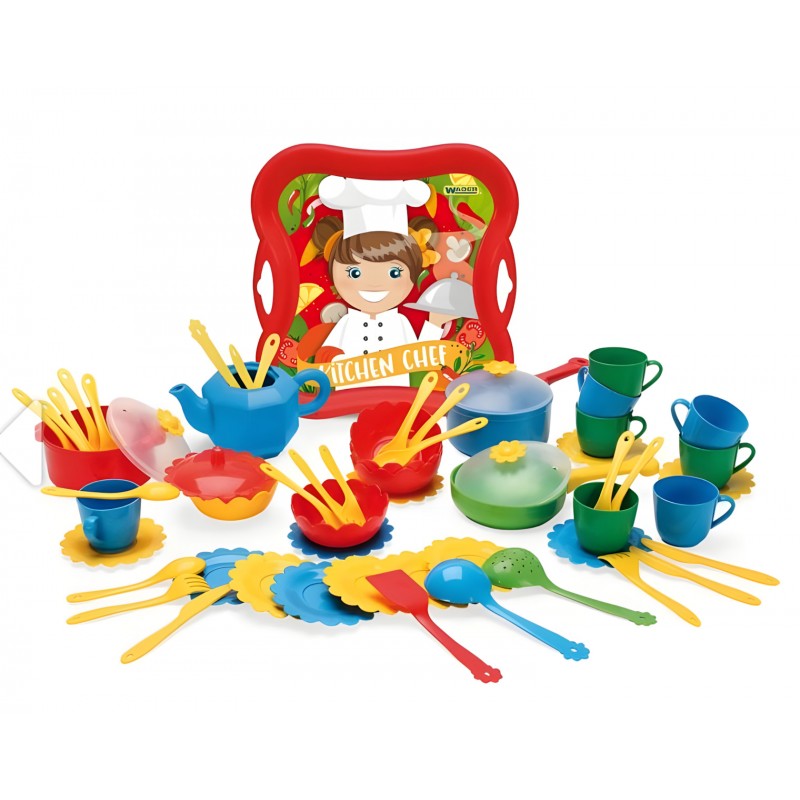 Servizio Da Cucina Kitchen Set 59 Pezzi – Wader