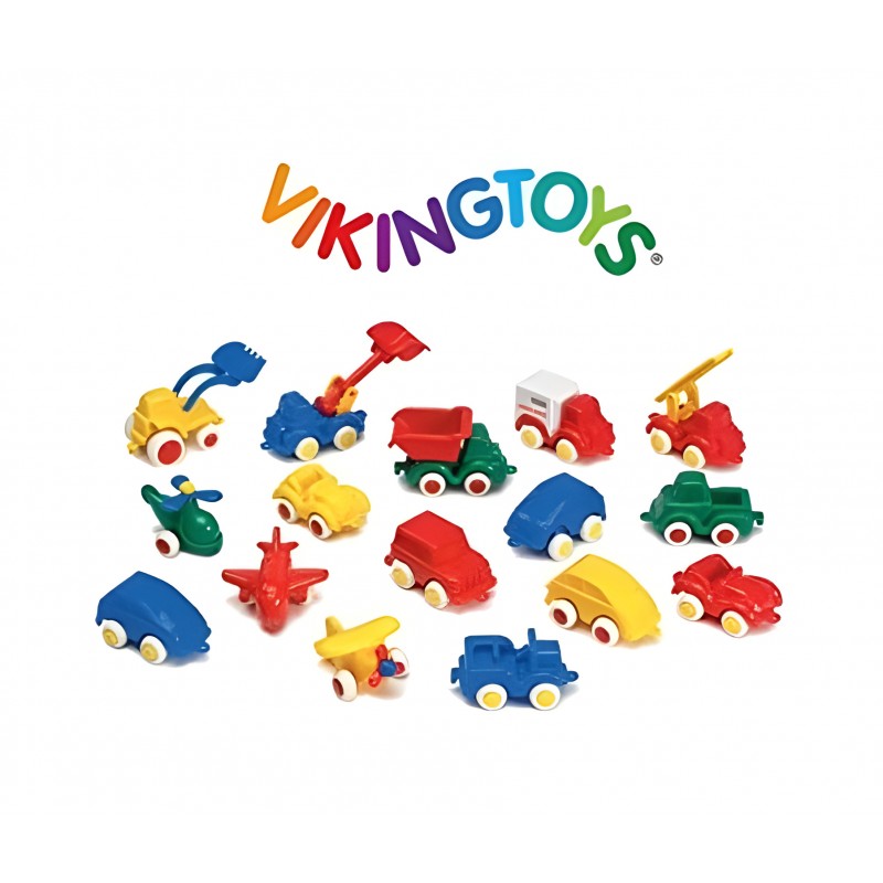 Set 16 Veicoli Mini Chubbies – Viking Toys 1129