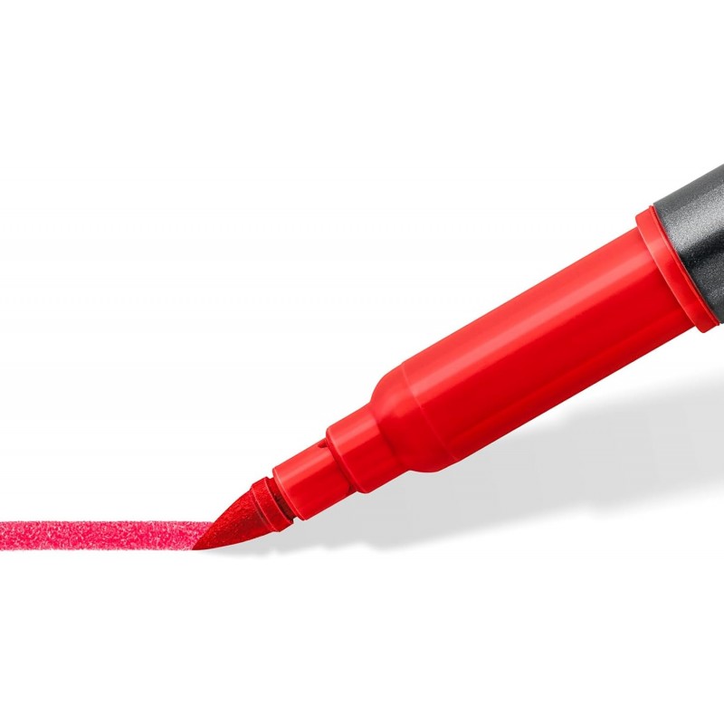 Set 18 Pennarelli Brush Acquerellabili A Doppia Punta Fine E Pennello - Staedtler