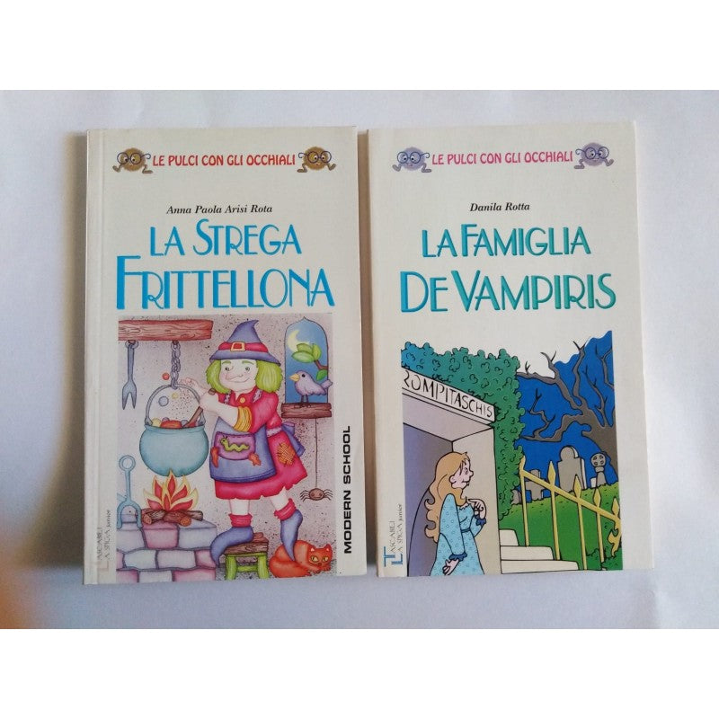 Set 2 Libri: La Strega Frittellona / La Famiglia De Vampiris
