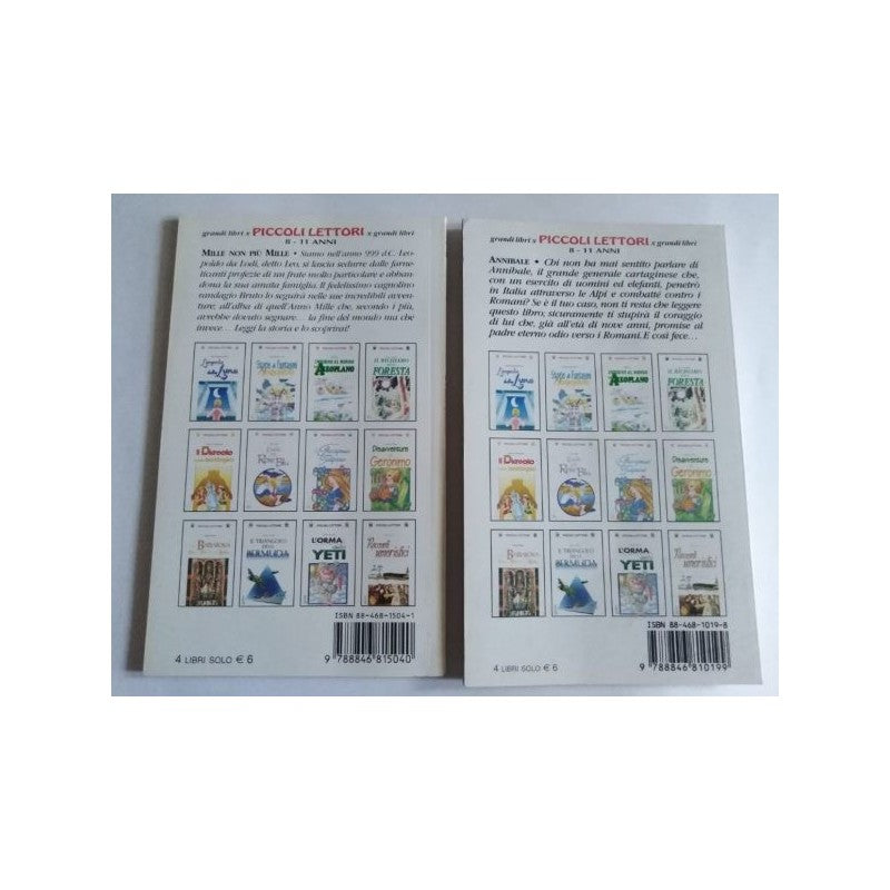 Set 2 Libri: Mille Non Più Mille / Annibale