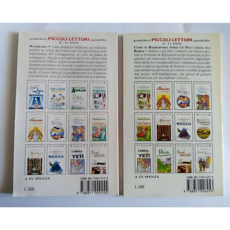 Set 2 Libri: Nostromo / Come Il Barbarossa Perse Un Pelo Della Sua Barba