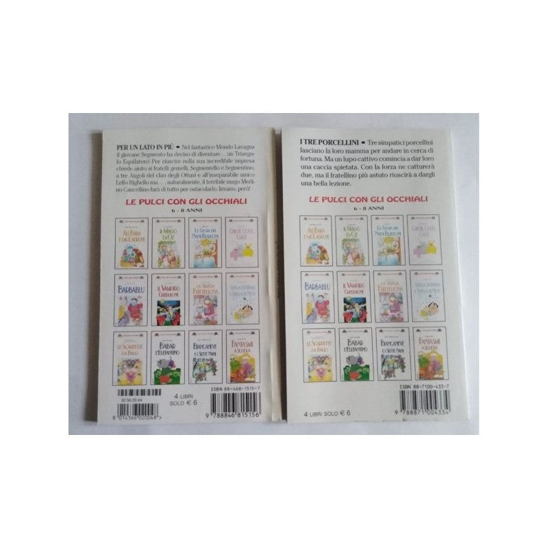 Set 2 Libri: Per Un Lato In Più / I Tre Porcellini