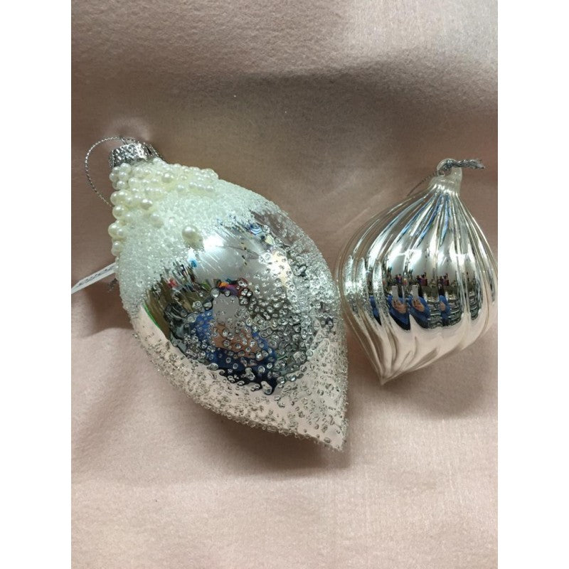 Set 2 Puntali Argento