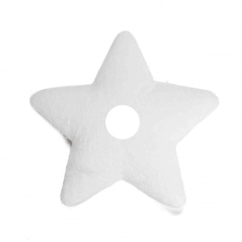 Set 2 Stelline Velluto Con Adesivo