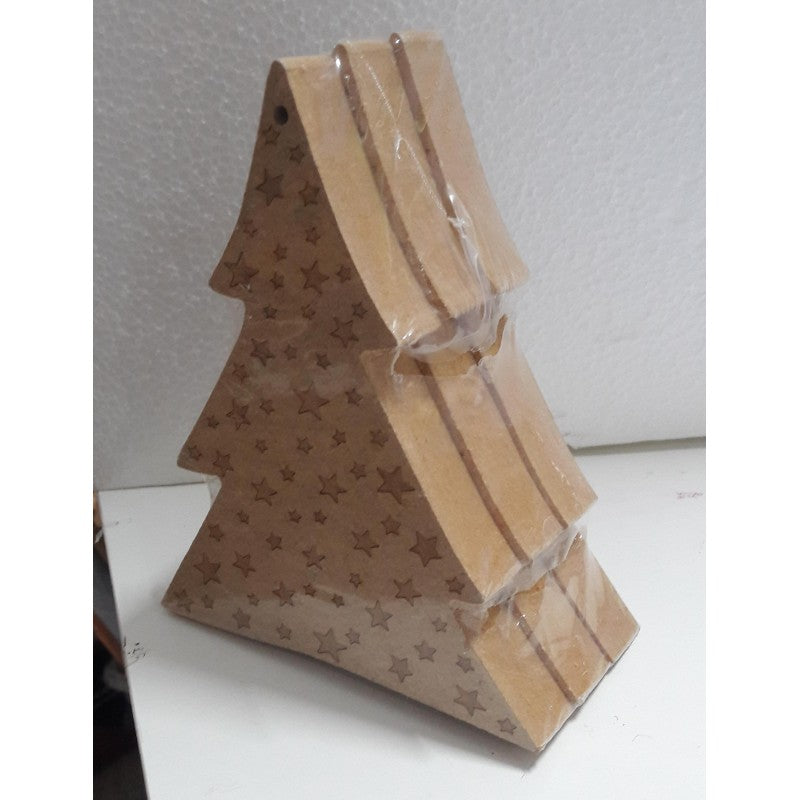 Set 3 Alberi Di Natale Con Stelle Angel B