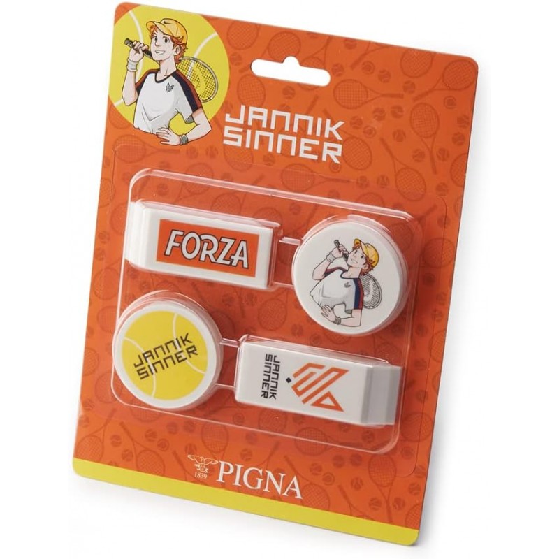 Set 4 Gomme Pigna Jannik Sinner