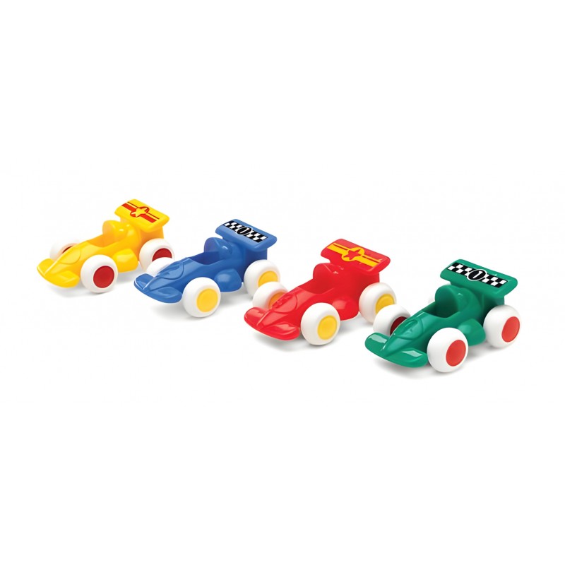 Set 4 Macchinine Mini Racer - Viking Toys 1112