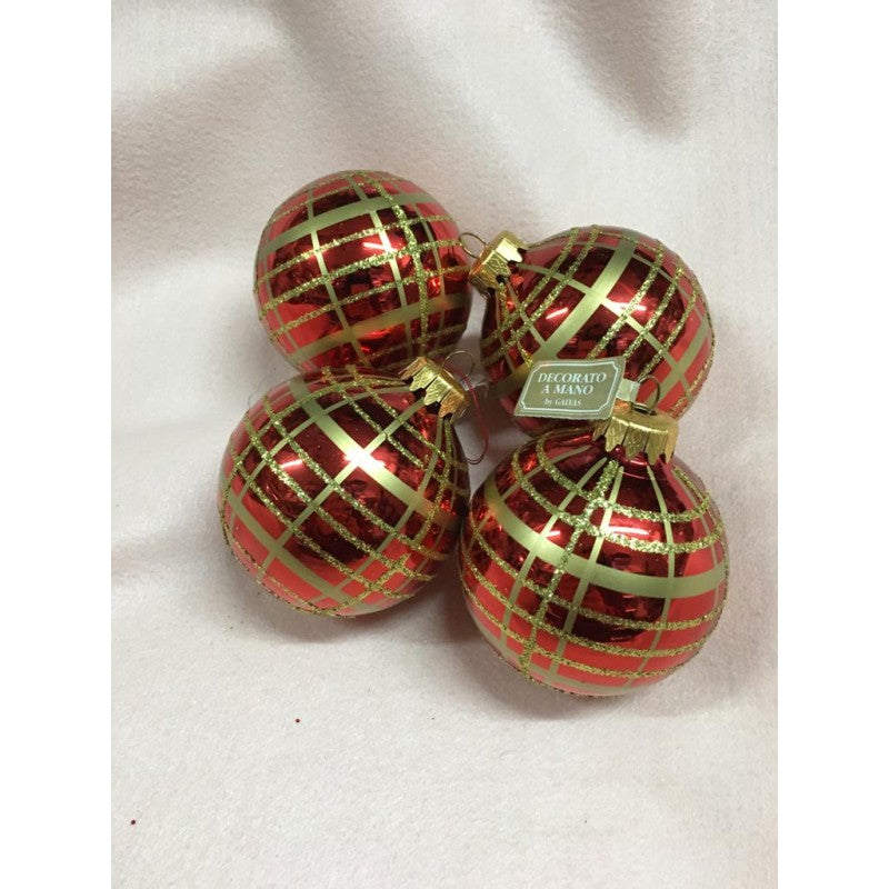 Set 4 Palline Scozzesi