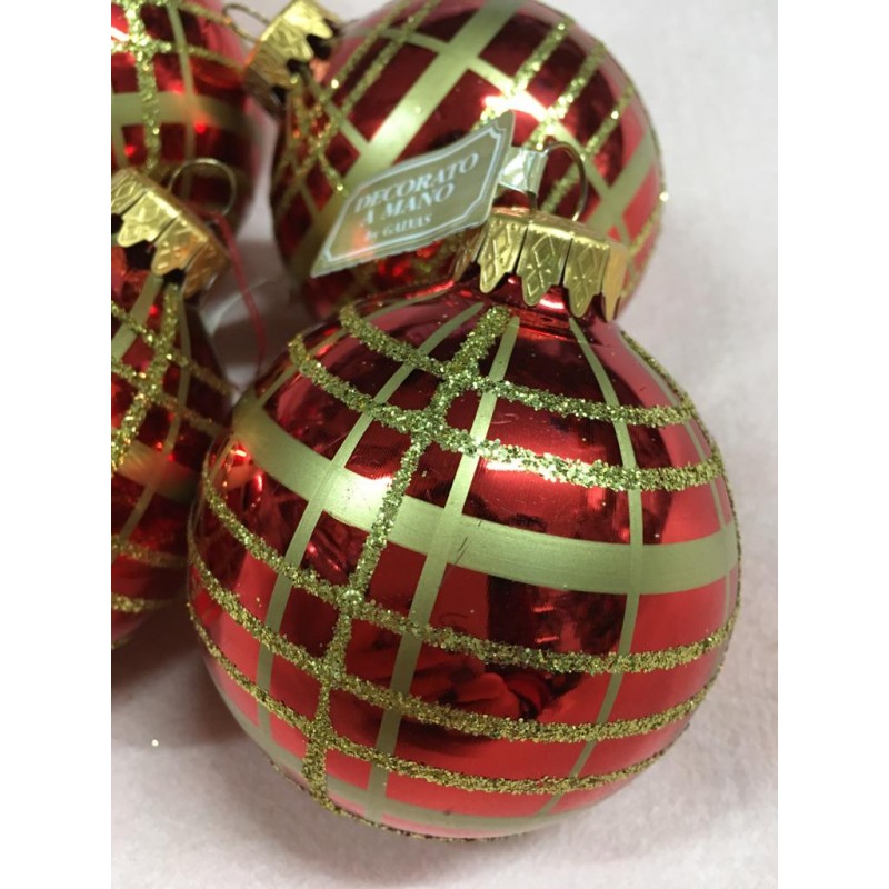 Set 4 Palline Scozzesi