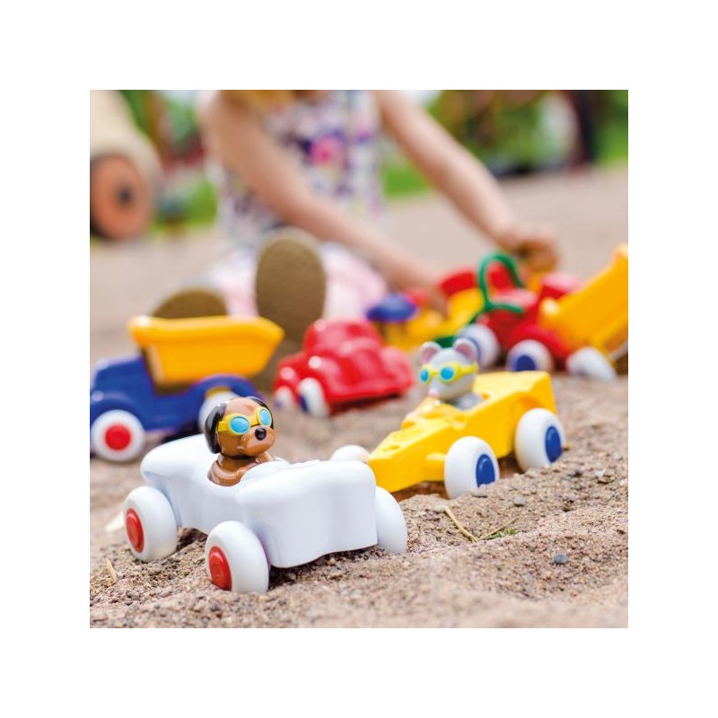 Set 4 Pezzi Macchinine Cute Racers - Viking Toys Vk1360