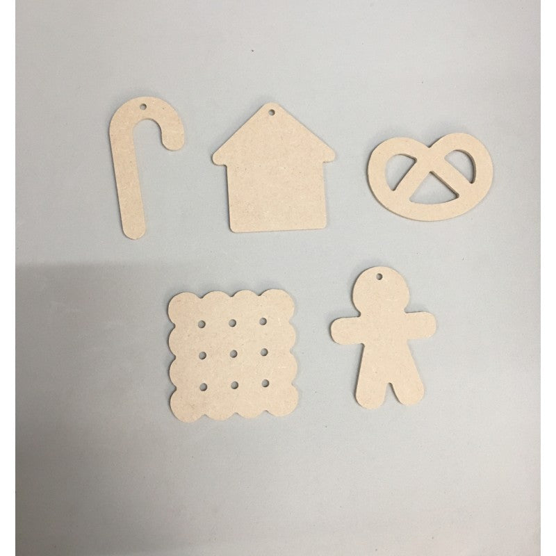 Set 5 Biscottini Mdf