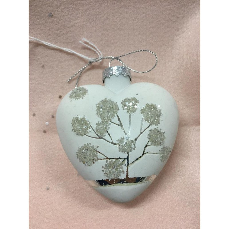 Set 6 Palline Bianco Opaco