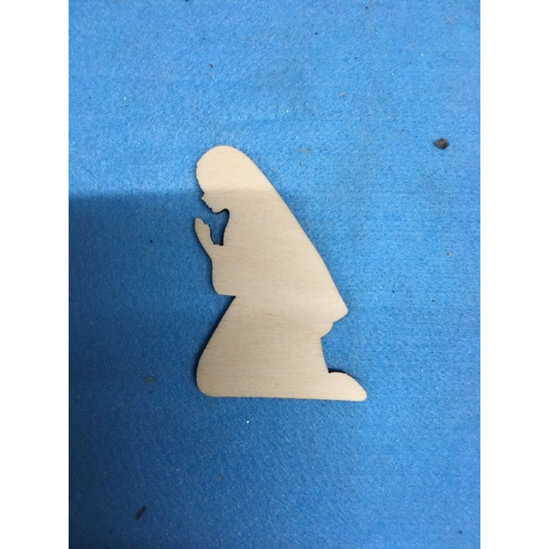 Set 6 Pz Presepe Componibile In Legno - Renkalik