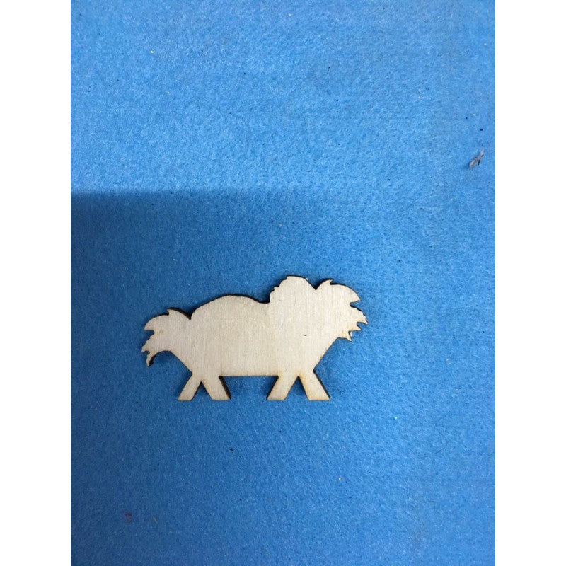 Set 6 Pz Presepe Componibile In Legno - Renkalik