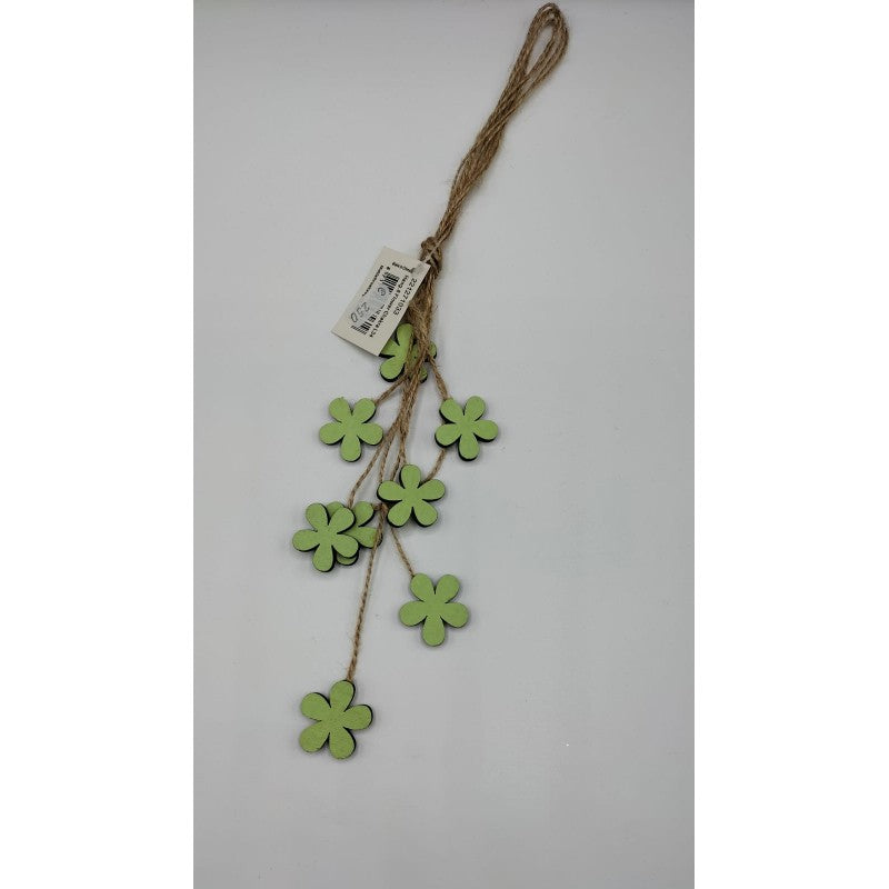 Set 8 Fiorellini In Legno