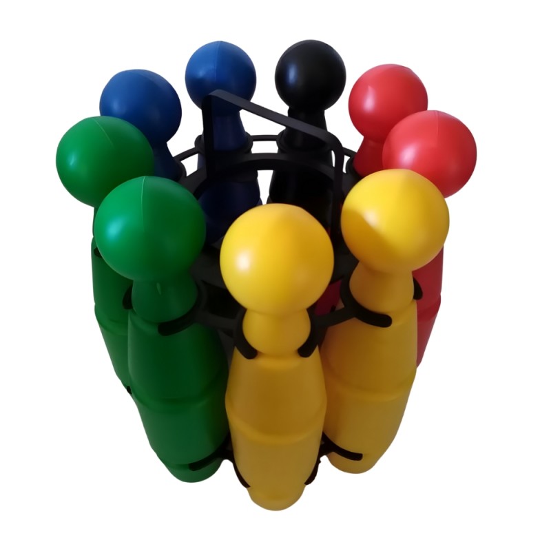 Set 9 Birilli Con Boccia - Cwr 09362