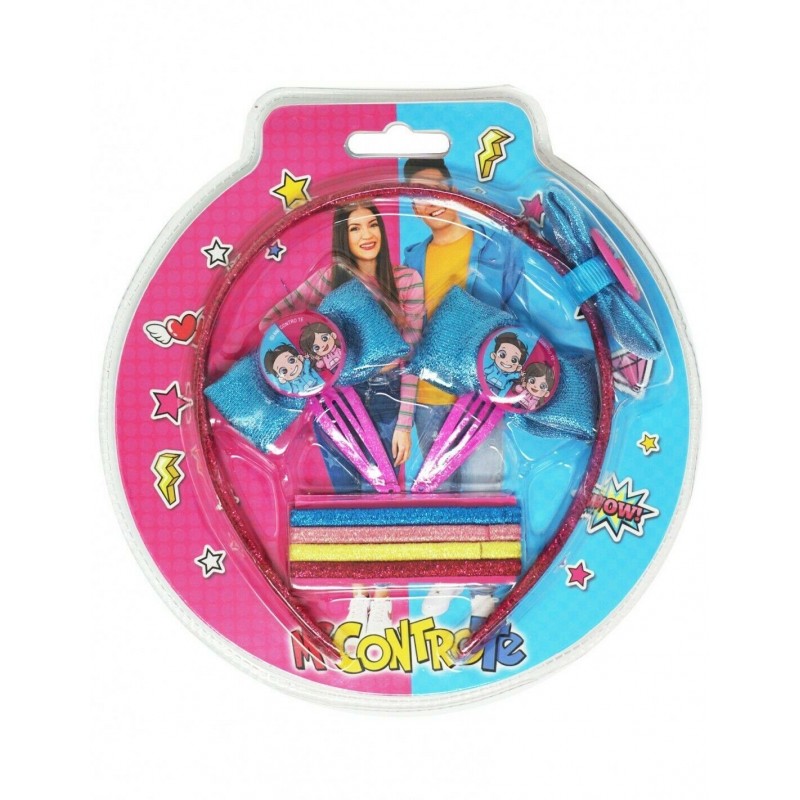 Set Di 7 Accessori Per Capelli - 2 Varianti - Me Contro Te