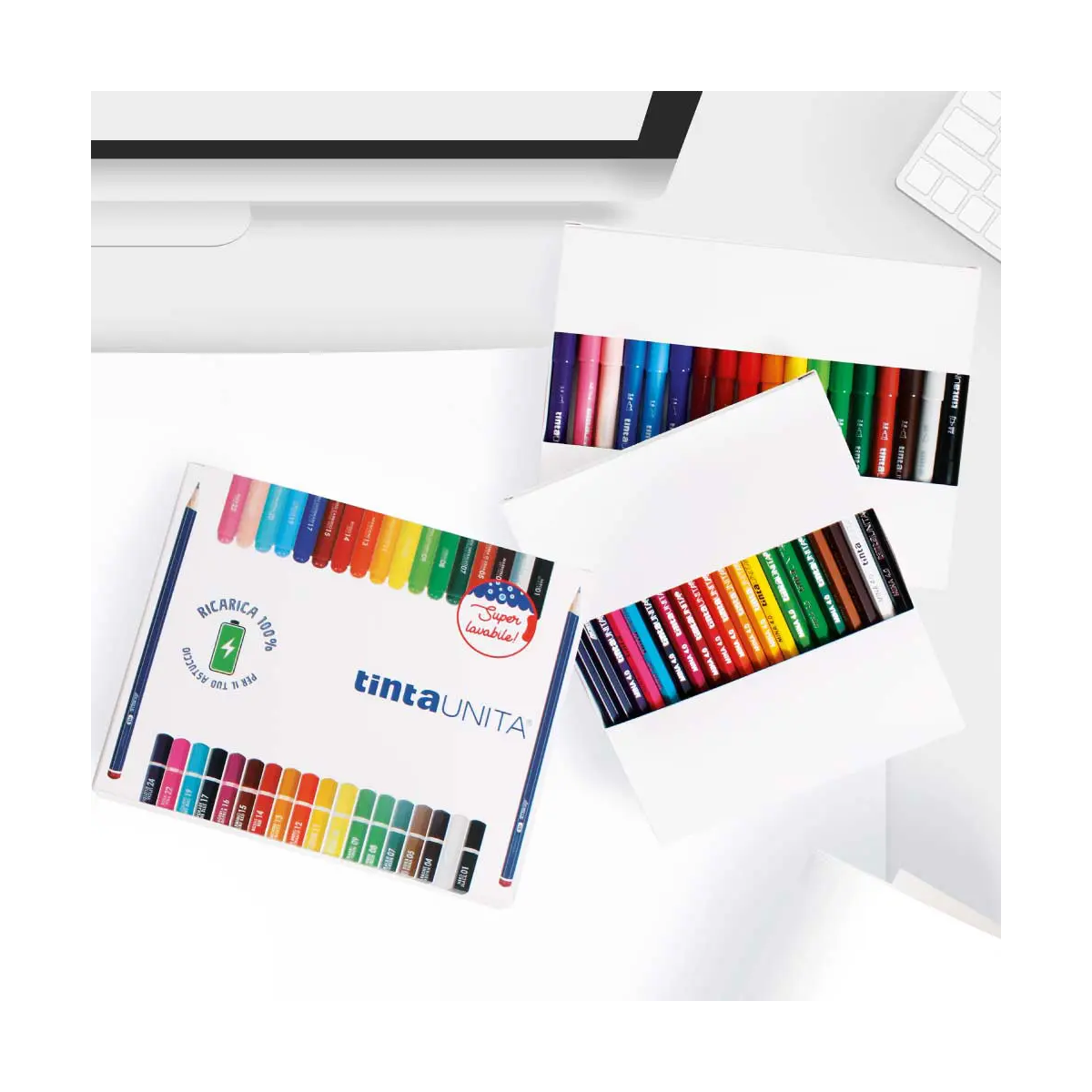 Tinta Unita – Set Ricarica per Astuccio con Cancelleria Completa