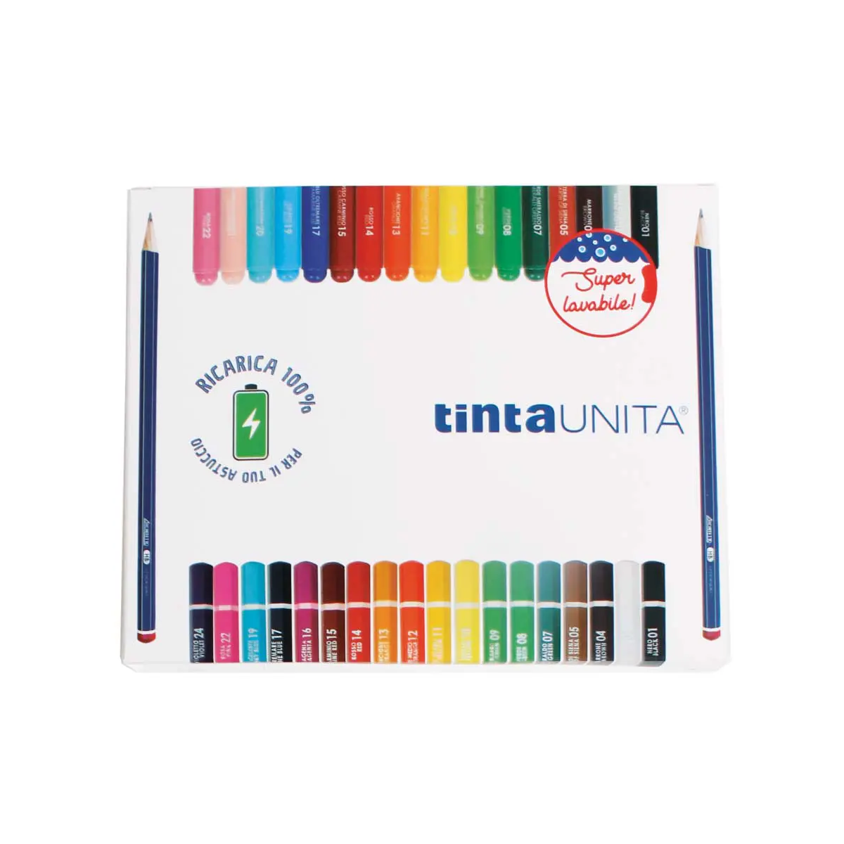 Tinta Unita – Set Ricarica per Astuccio con Cancelleria Completa