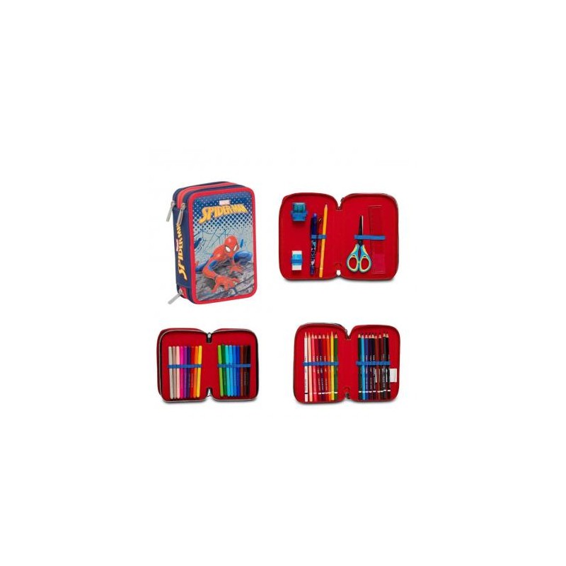 Seven - Astuccio 3 Zip Spider - Man Webbed Wonder