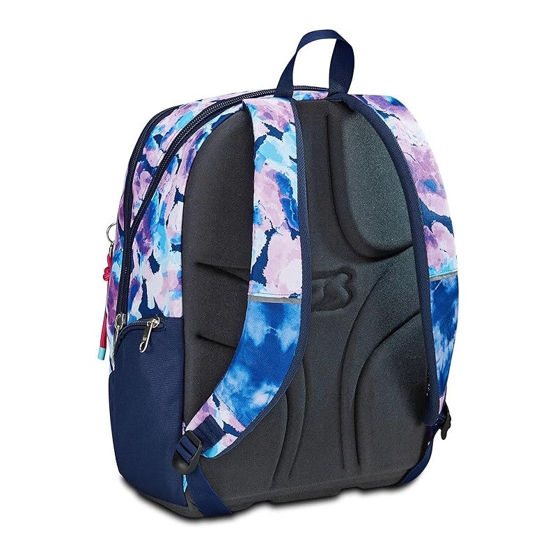 Seven Zaino Scuola Advanced, Custom Cloud, Viola Fucsia