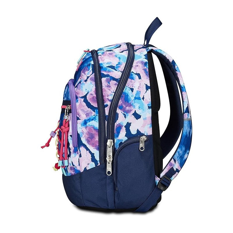 Seven Zaino Scuola Advanced, Custom Cloud, Viola Fucsia