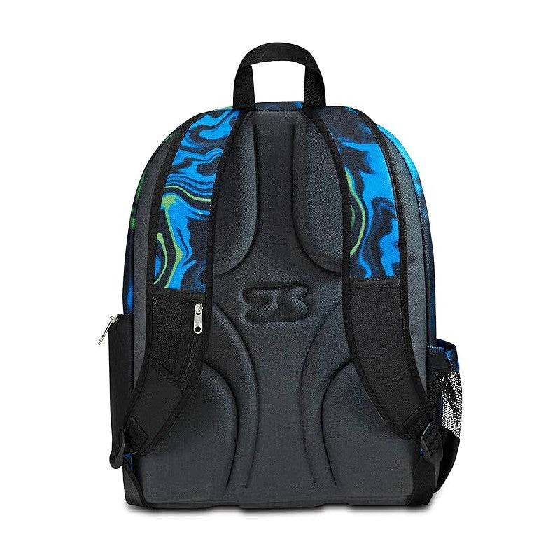 Seven Zaino Scuola Advanced, Multi-shade Boy, Nero Blu