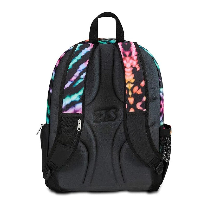 Seven Zaino Scuola Advanced, Multi-shade Girl, Nero Fucsia