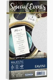 Buste metallizzate Favini Special Events, 10 buste,  120 g/m², formato 11x22 cm