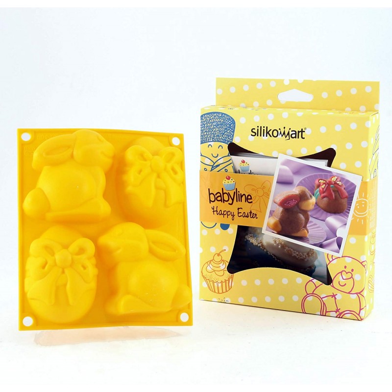 Stampo In Silicone Babyline Happy Easter – Silikomart