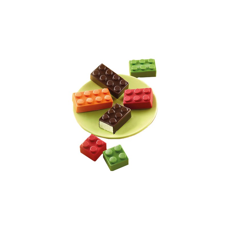 Stampo In Silicone Choco Block - Silikomart
