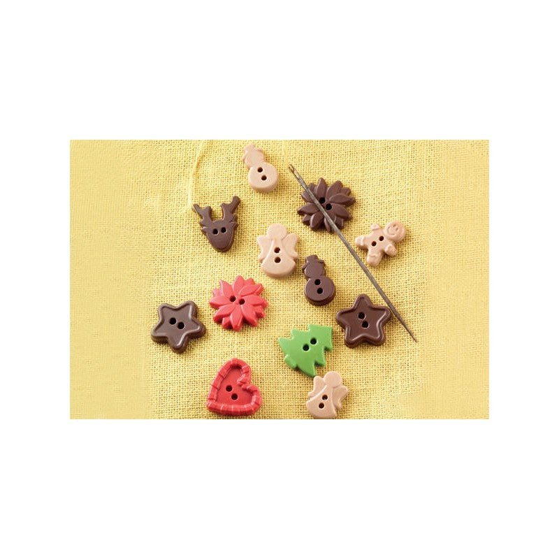 Stampo In Silicone Xmas Buttons - Silikomart