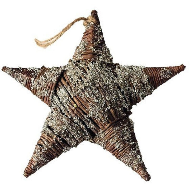 Stella Ghiacciata In Legno Da Decorare By Renkalik