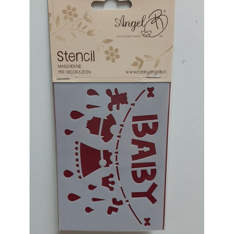 Stencil Baby – Angel B