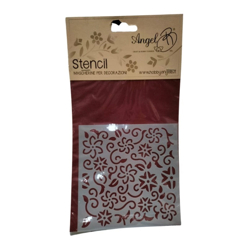 Stencil Fiori - Angel B