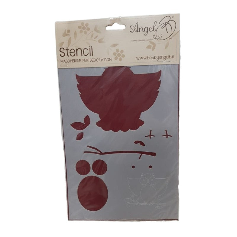 Stencil Gufetto – Angel B